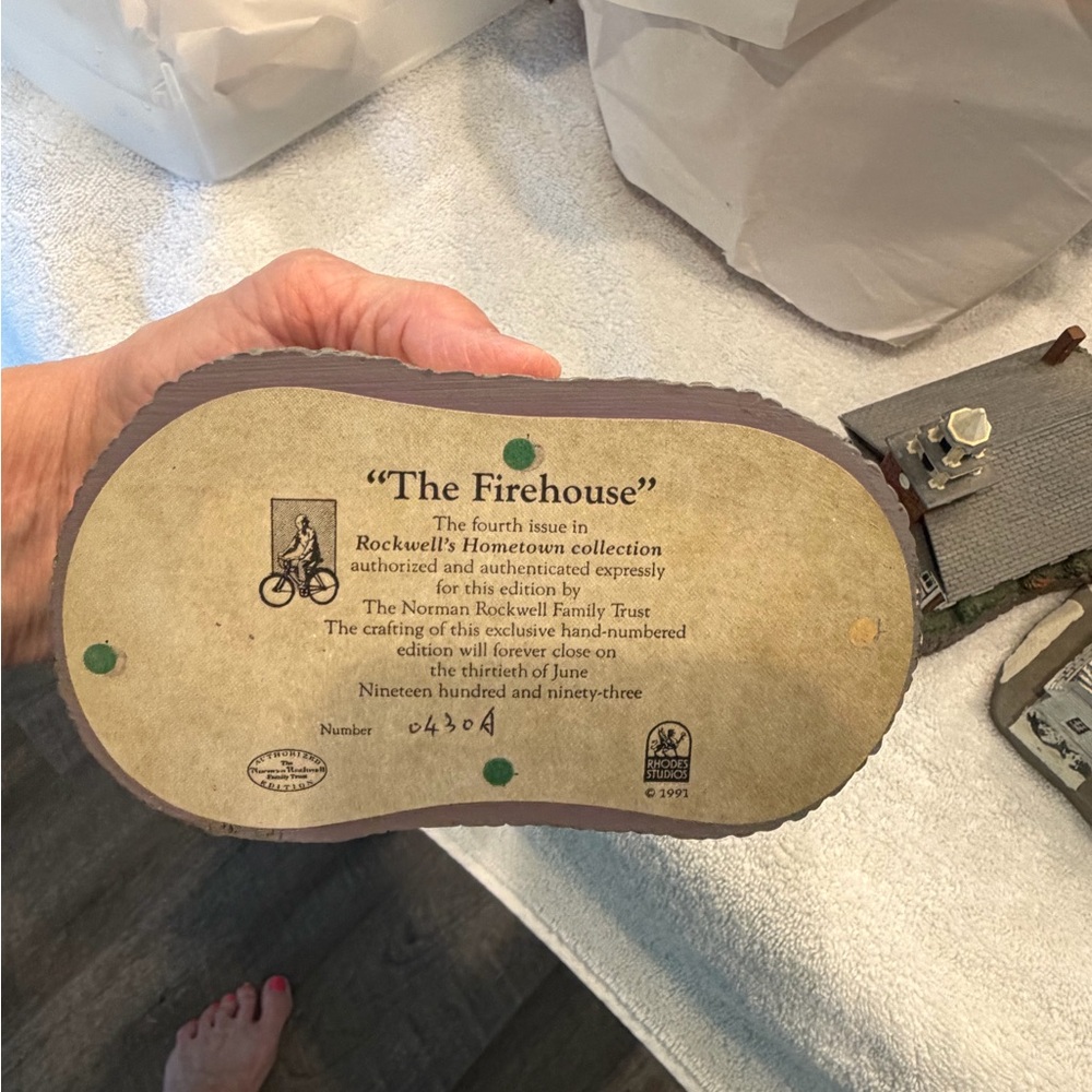 'The Firehouse' Figurine